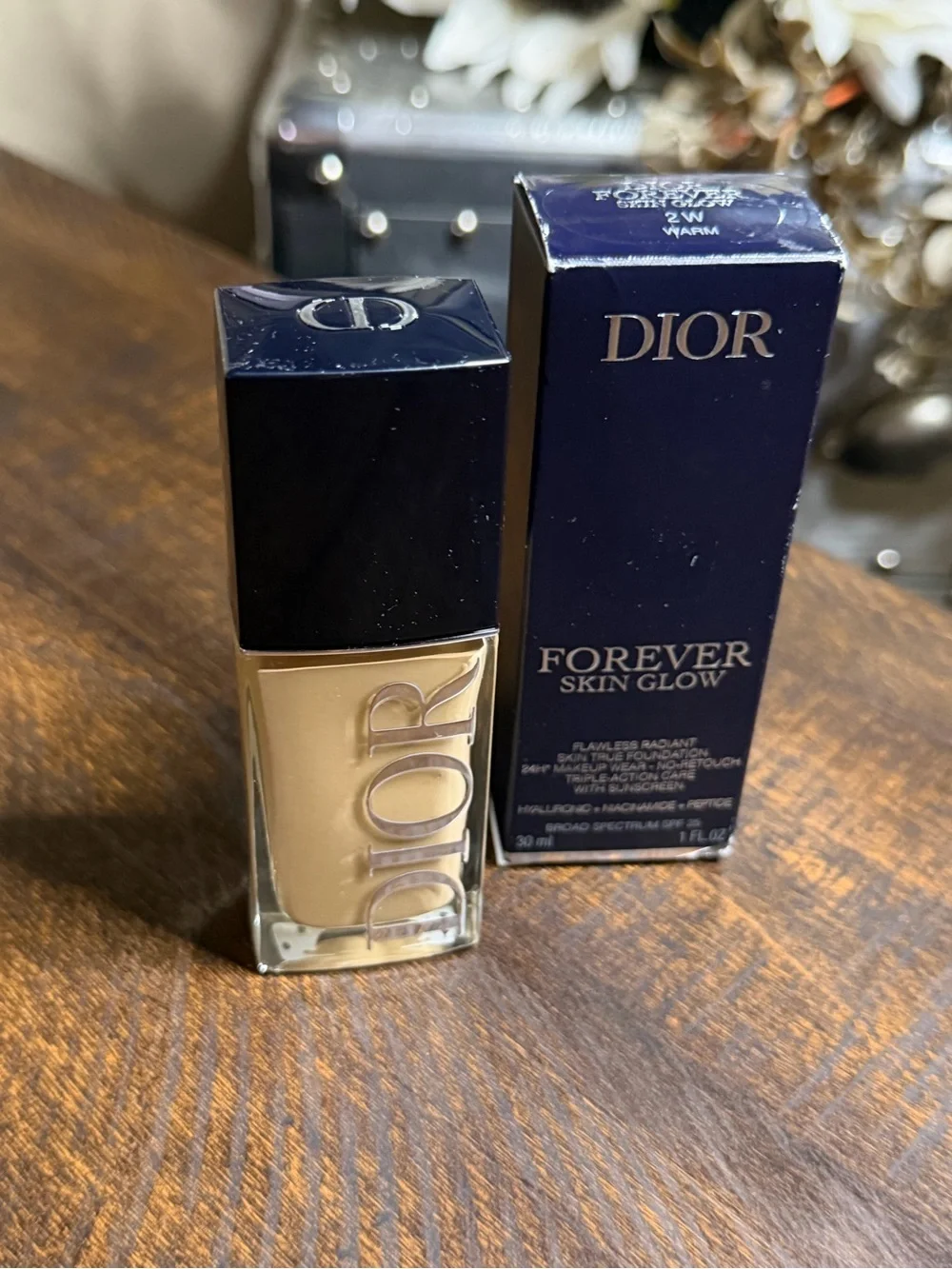 2W-Dior Forever Skin Glow Foundation  - NEW